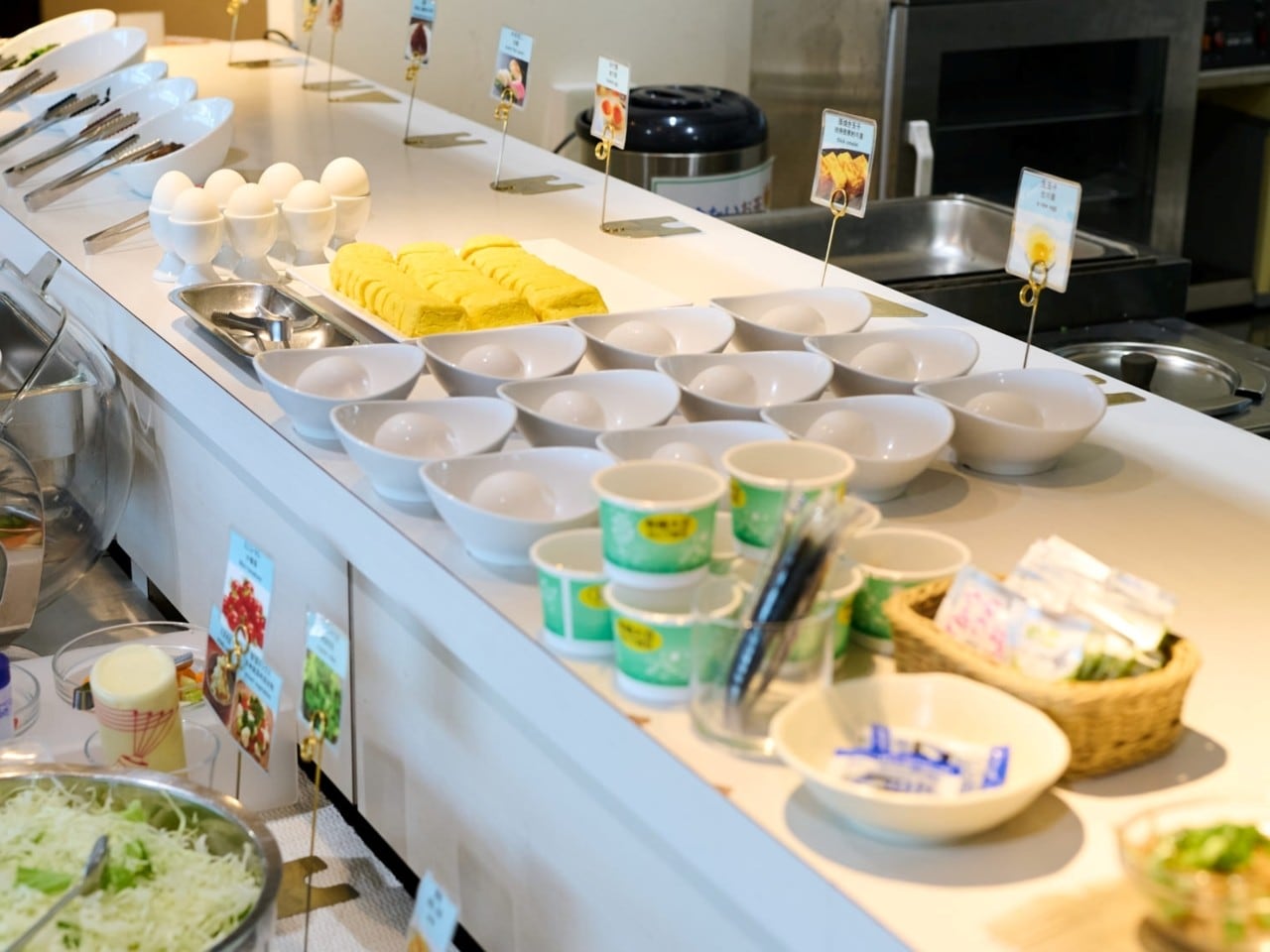 朝食バイキング一例